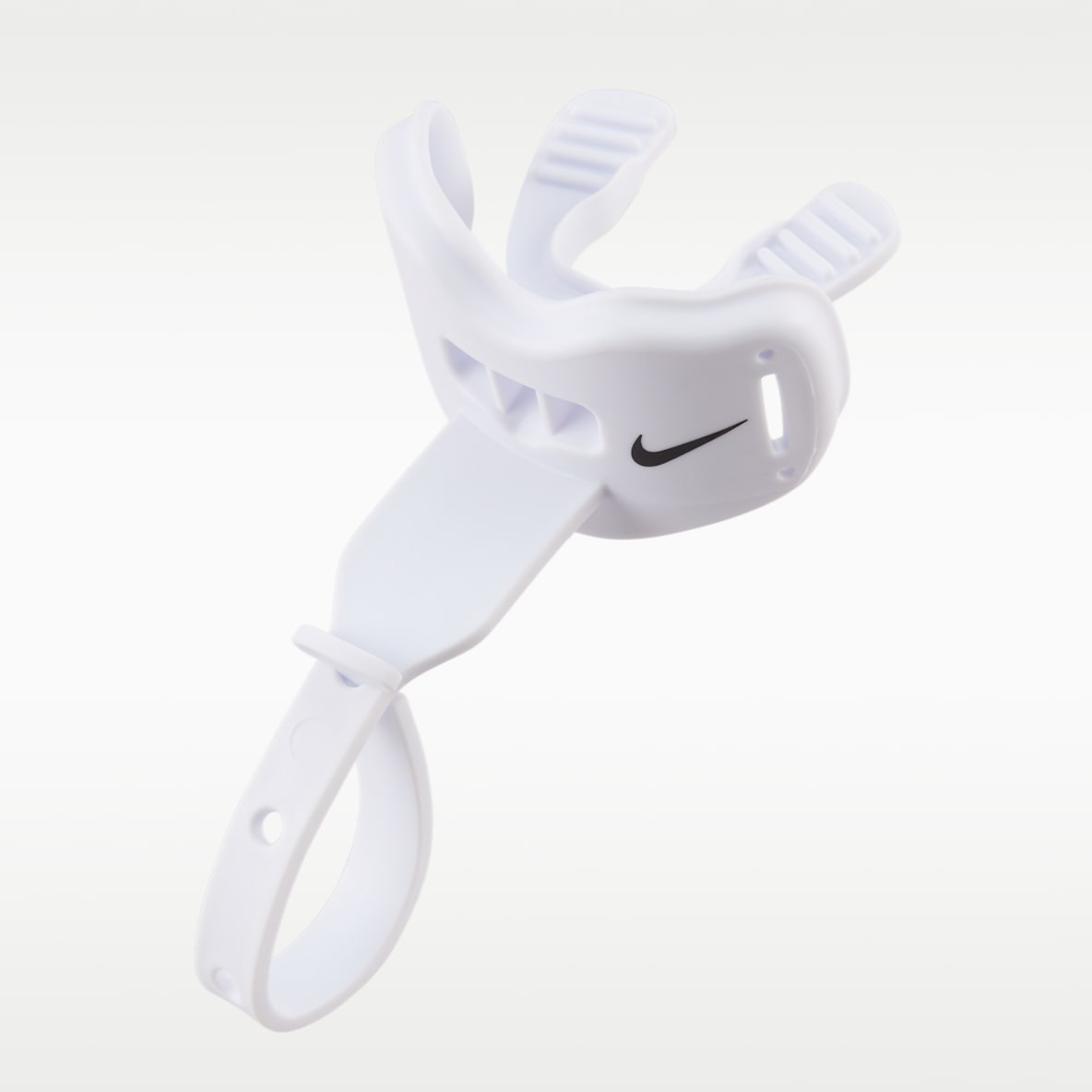 Nike Alpha 2.0 Protector bucal para fútbol de una pieza con protección para los labios para niños talla grande