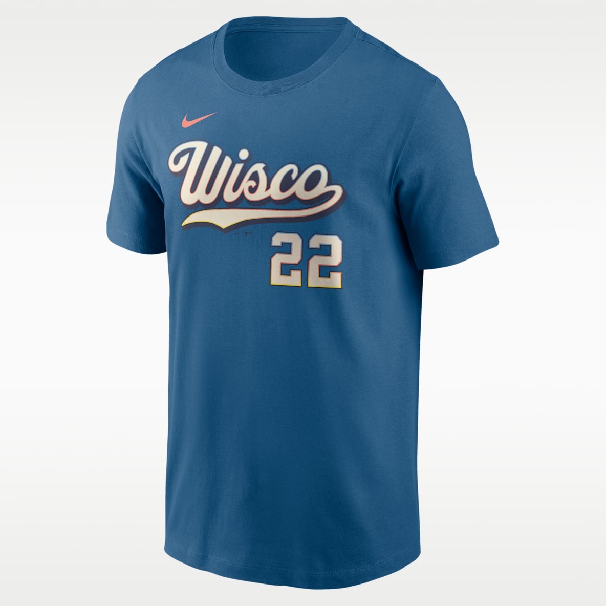 Christian Yelich Milwaukee Brewers City Connect Men's Nike MLB T-Shirt