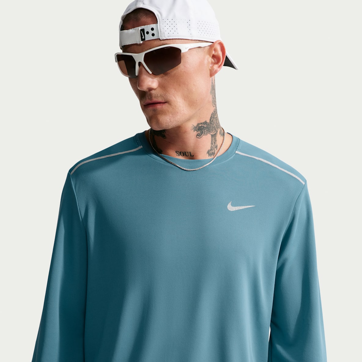 Nike Miler Dri-FIT Lauf-Longsleeve für Herren