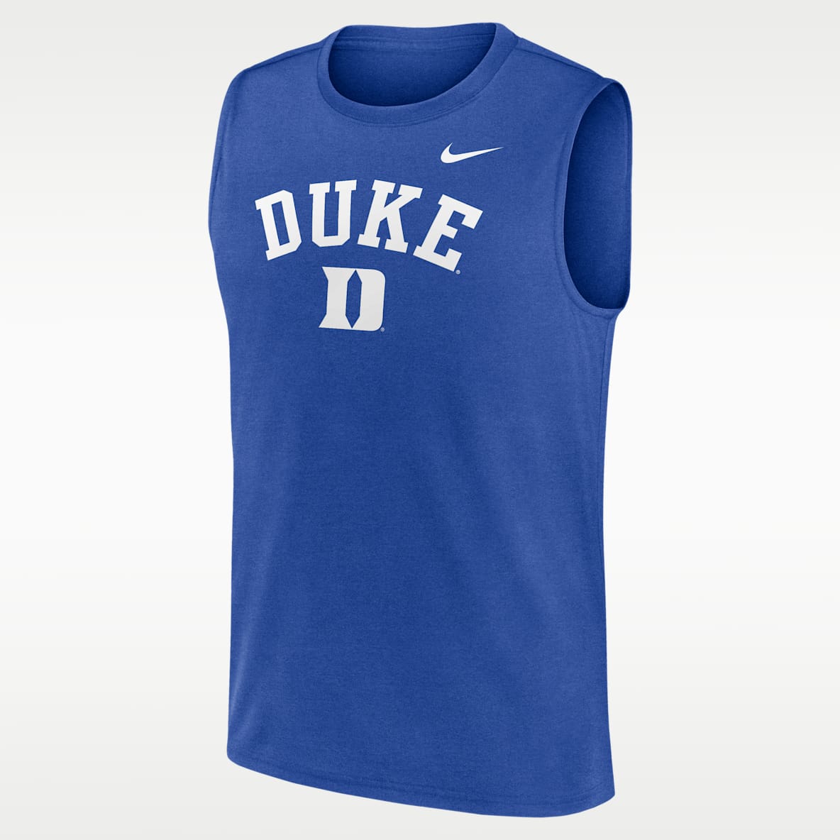 Duke Primetime Arch Legend Men's Nike Dri-FIT College Muscle Tank Top