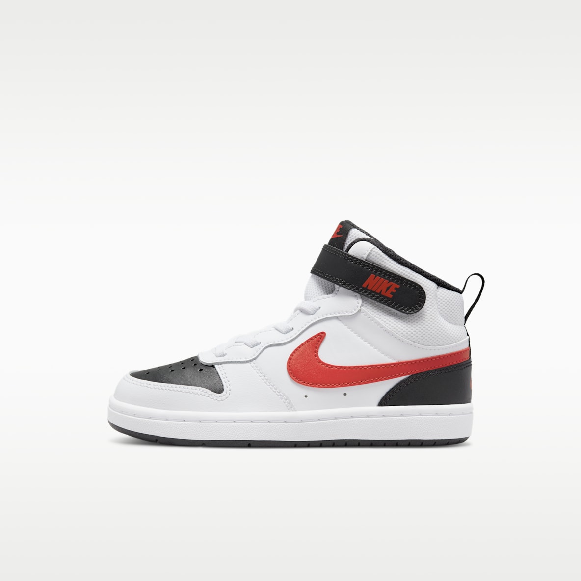 Nike Court Borough Mid 2 Tenis para niños de preescolar