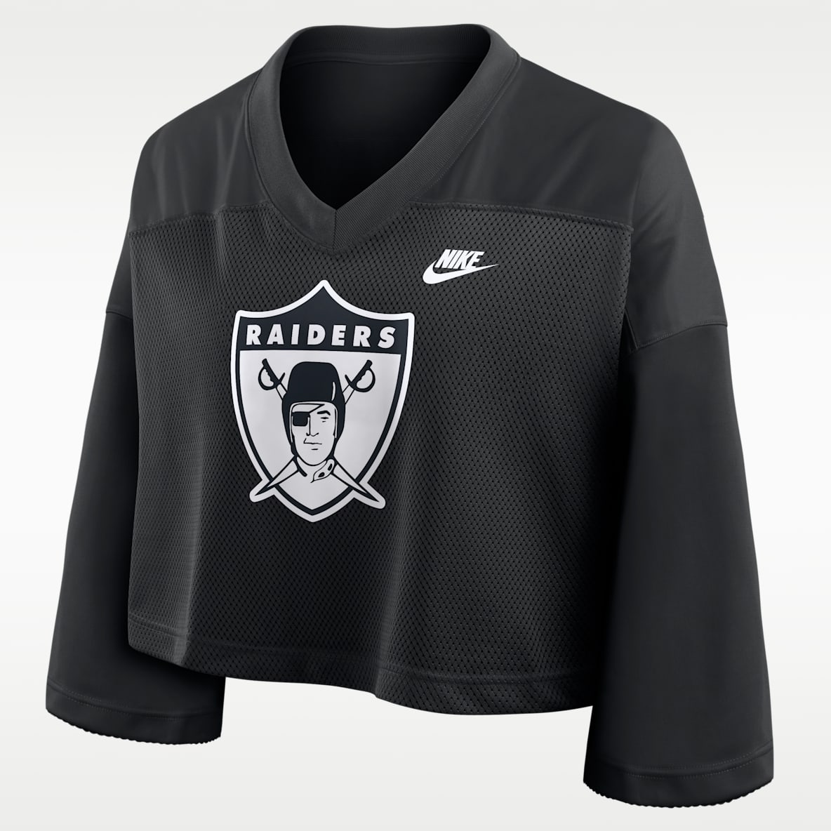 Las Vegas Raiders Rewind Fashion Women's Nike Dri-FIT NFL Cropped Jersey