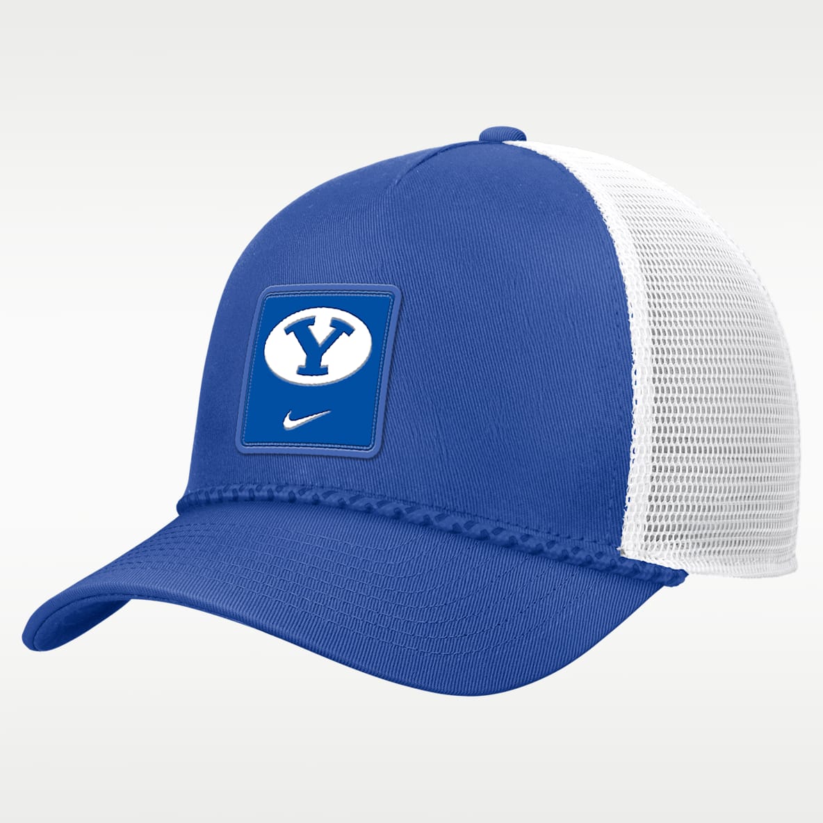 BYU Sideline Rope Men's Nike College Trucker Adjustable Hat
