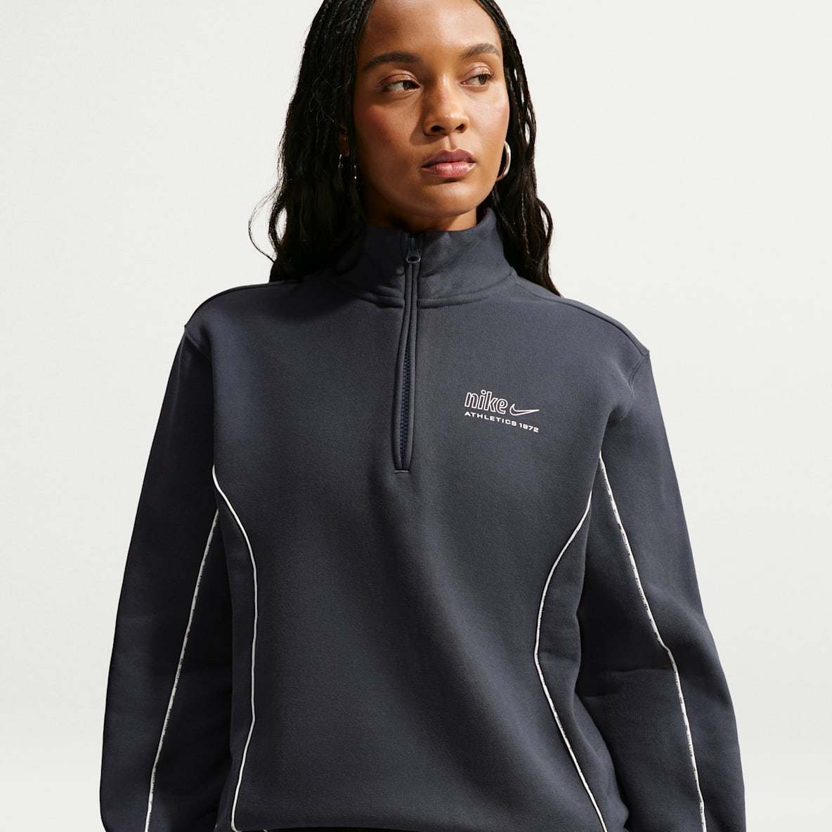 Nike Studio Fleece Medium Weight Women's 1/4-Zip Top