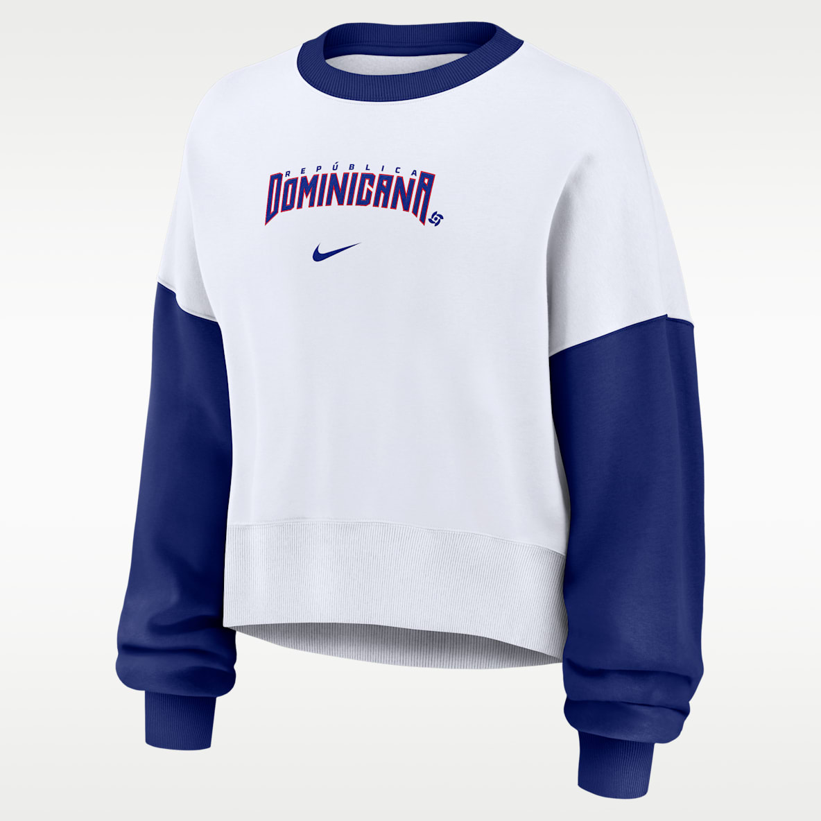 Dominican Republic National Baseball Team 2026 World Baseball Classic Women's Nike Pullover Crew