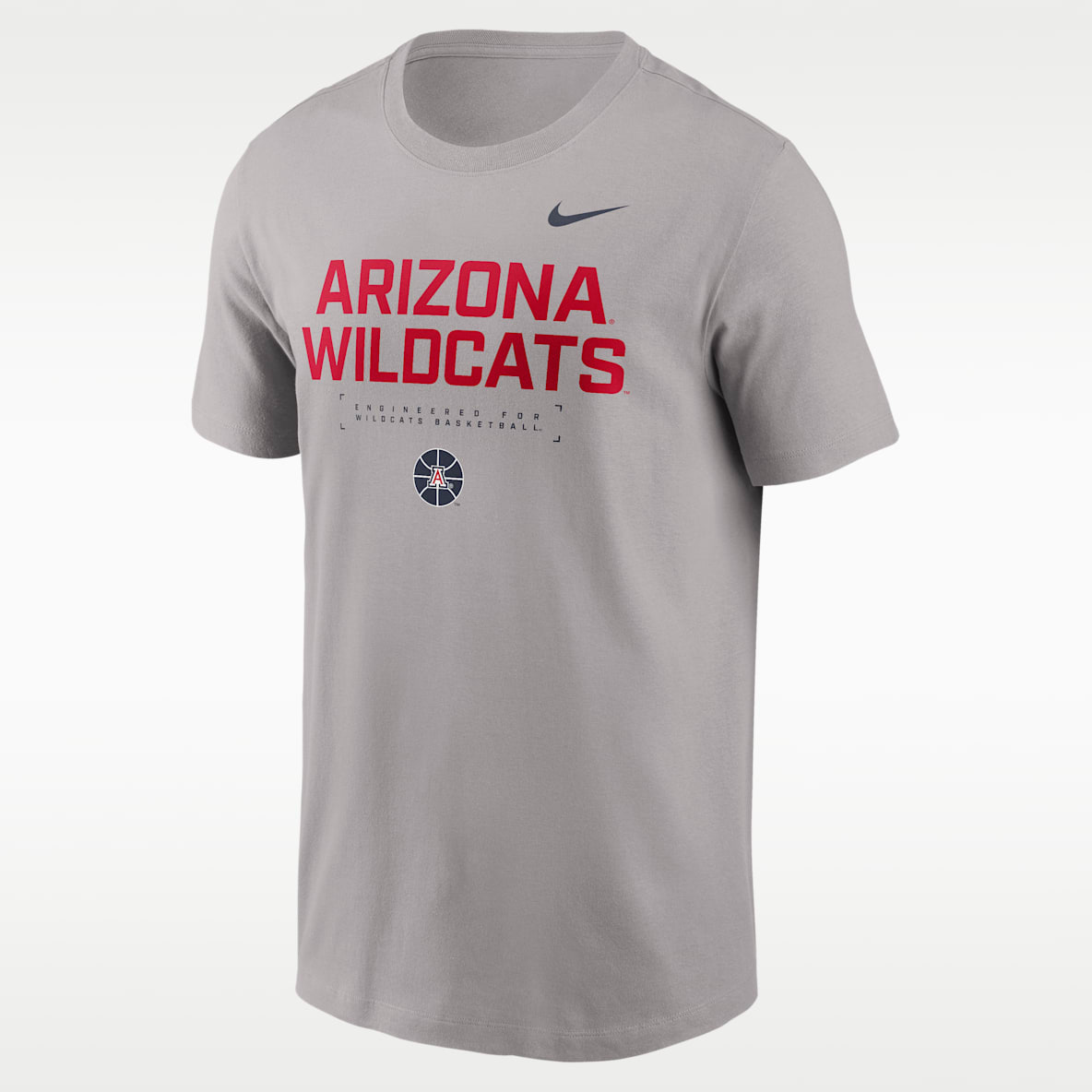 Arizona Courtside Basketball Men's Nike Dri-FIT College T-Shirt