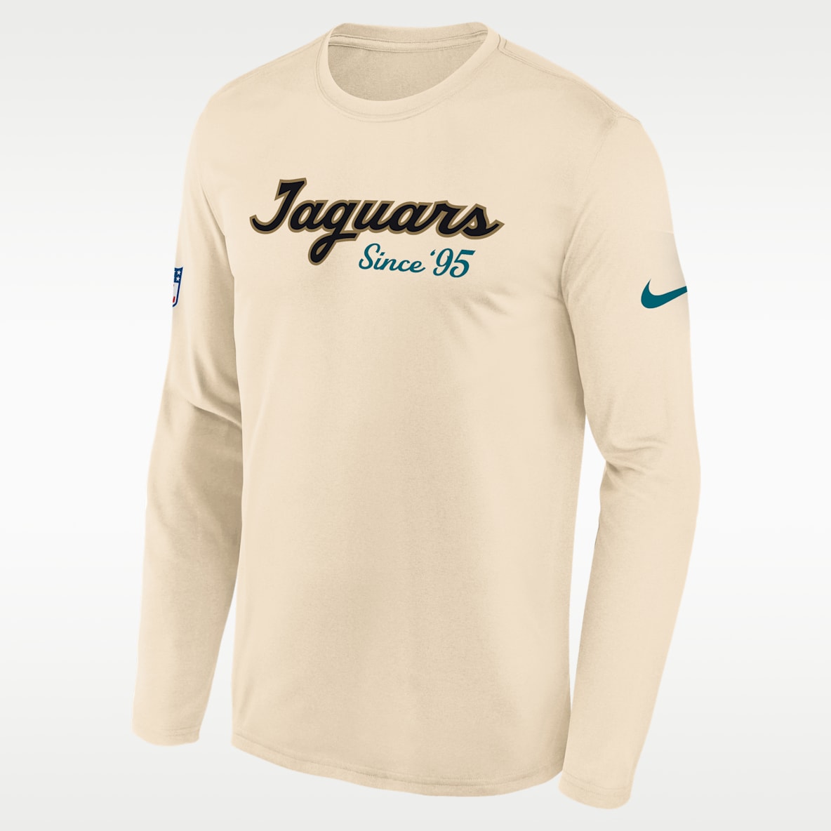 Jacksonville Jaguars Rivalries Collection Sideline Legend Big Kids' Nike Dri-FIT NFL Long-Sleeve T-Shirt
