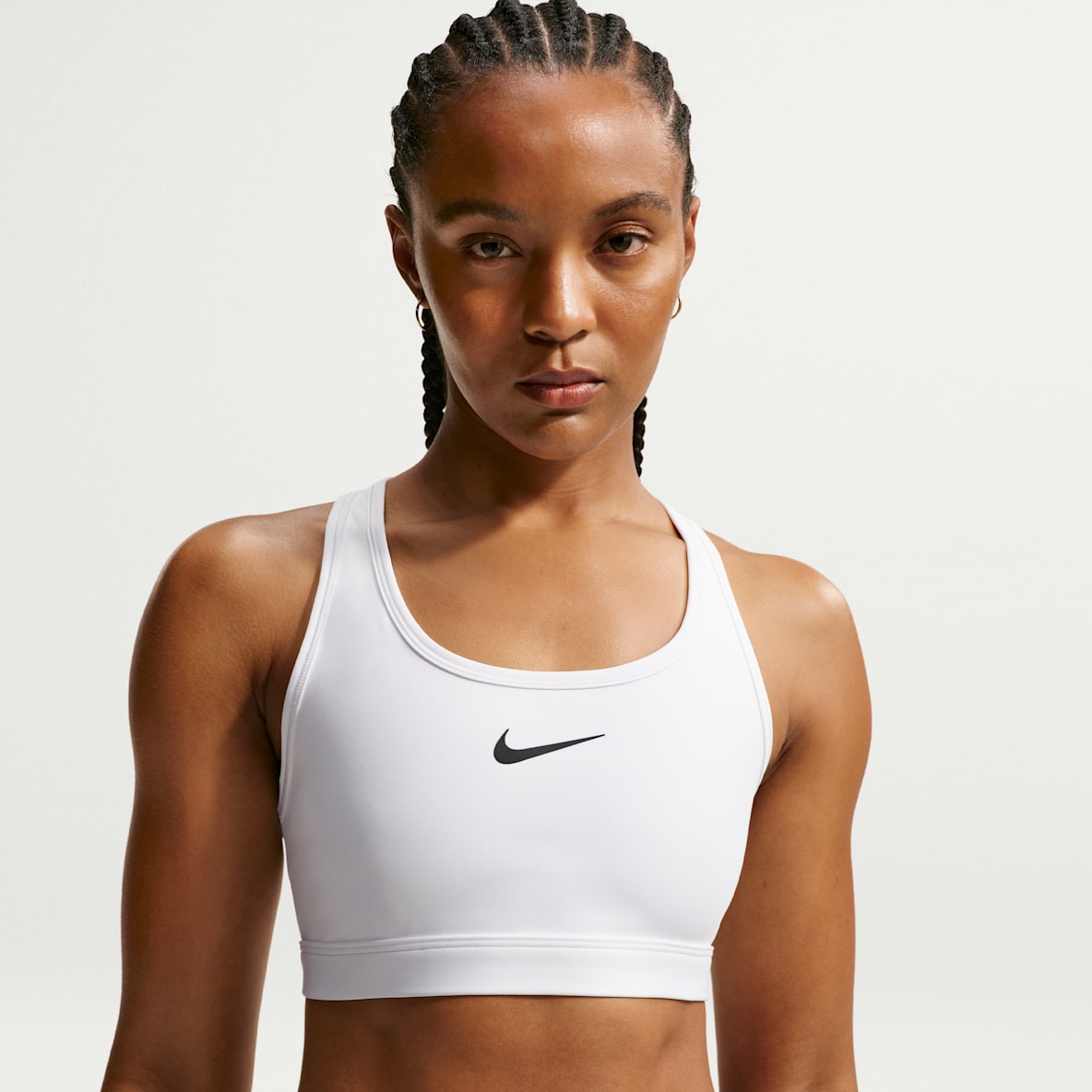Nike Swoosh Brassière de sport non rembourrée à maintien normal pour Femme
