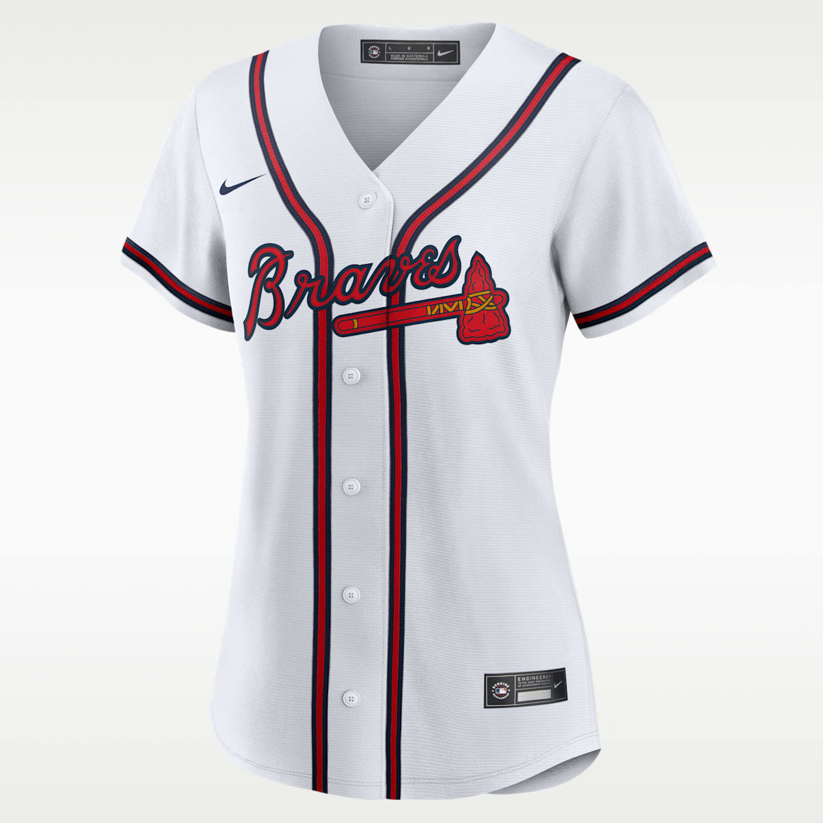 Ozzie Albies Atlanta Braves Jersey Nike Replica de la MLB para mujer