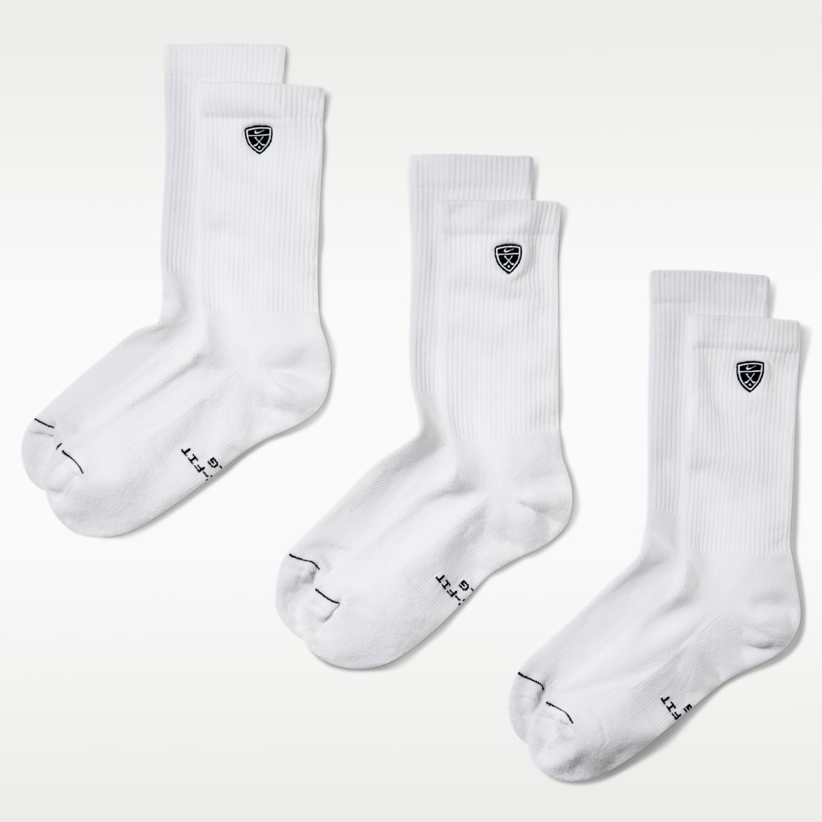 Nike Everyday Elevated Golf Crew Socks (3 Pairs)