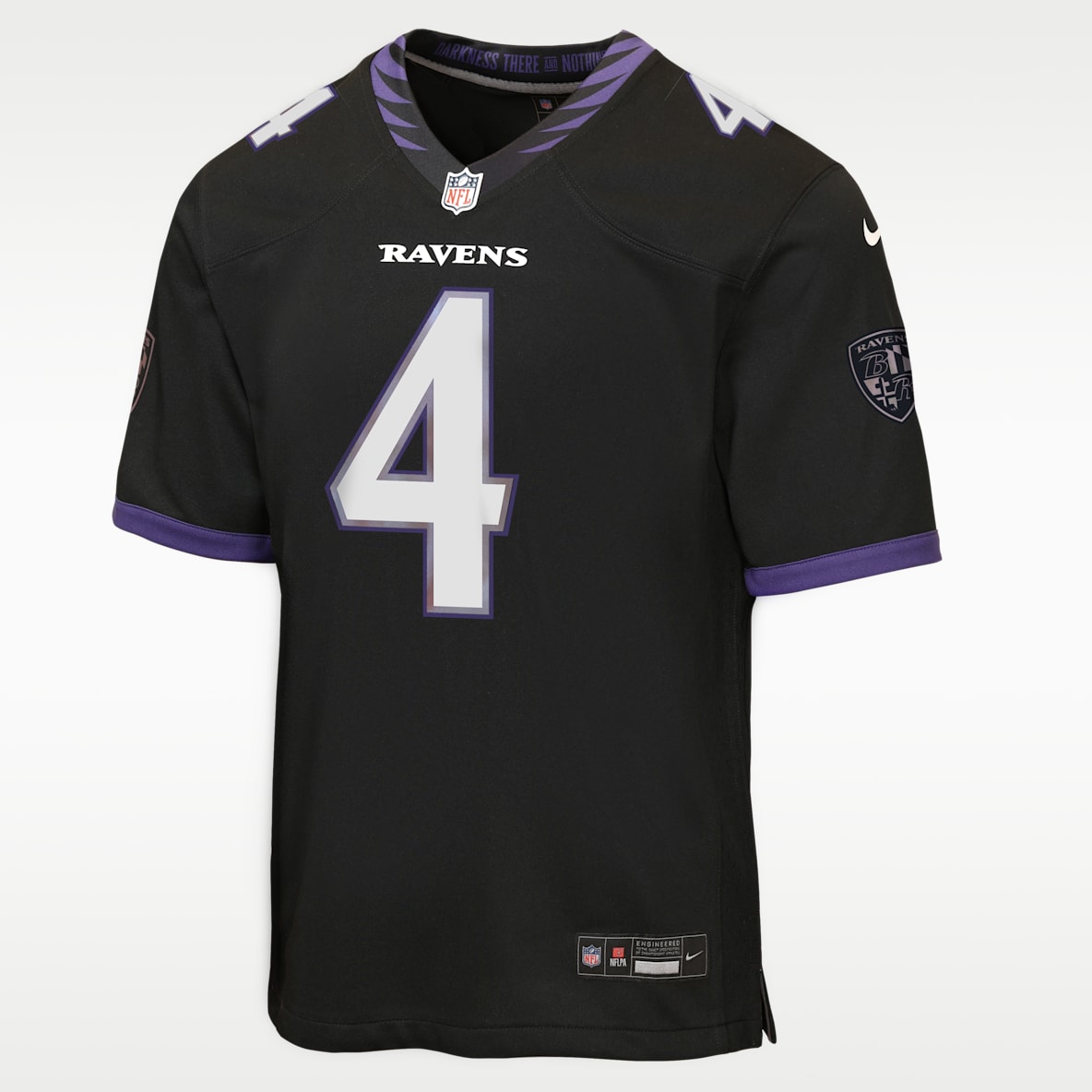 Zay Flowers Baltimore Ravens Big Kids' Game Jersey
