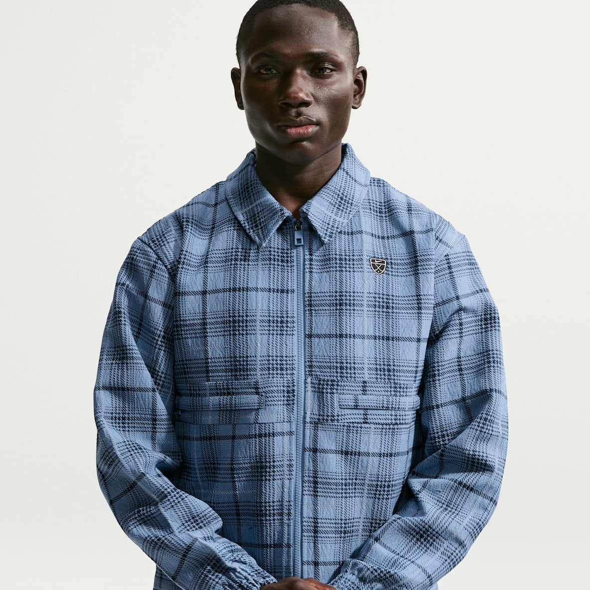 Nike Tartan Men's Loose Golf Jacket