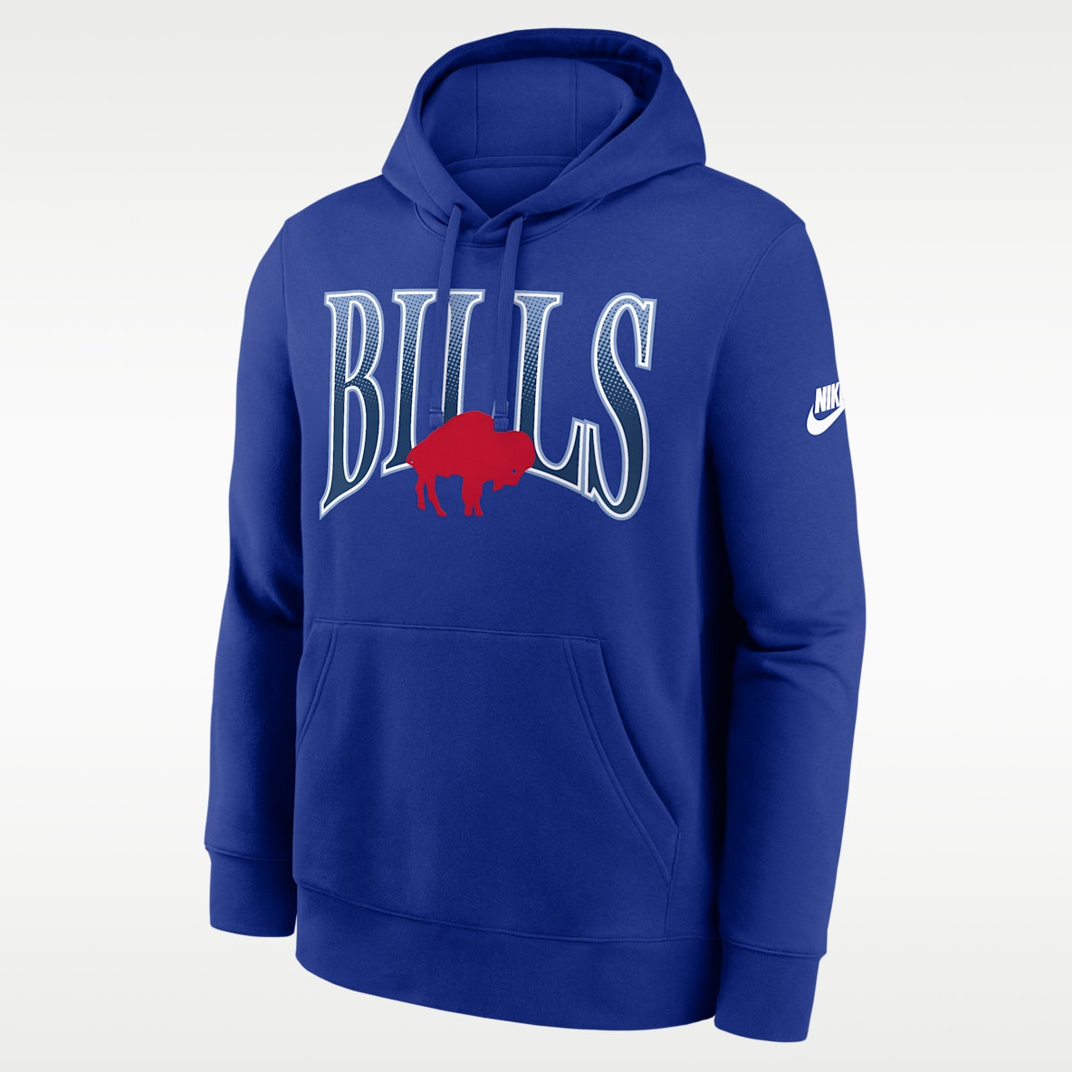 Buffalo Bills Rewind Club Sudadera con gorro sin cierre Nike de la NFL para hombre