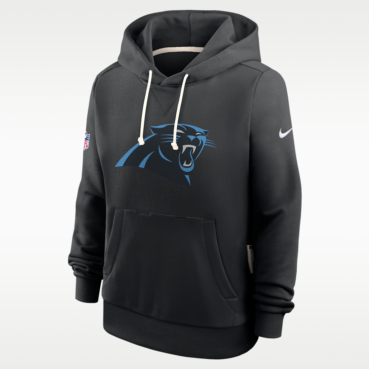 Carolina Panthers Sideline Women's Nike Dri-FIT NFL Pullover Hoodie