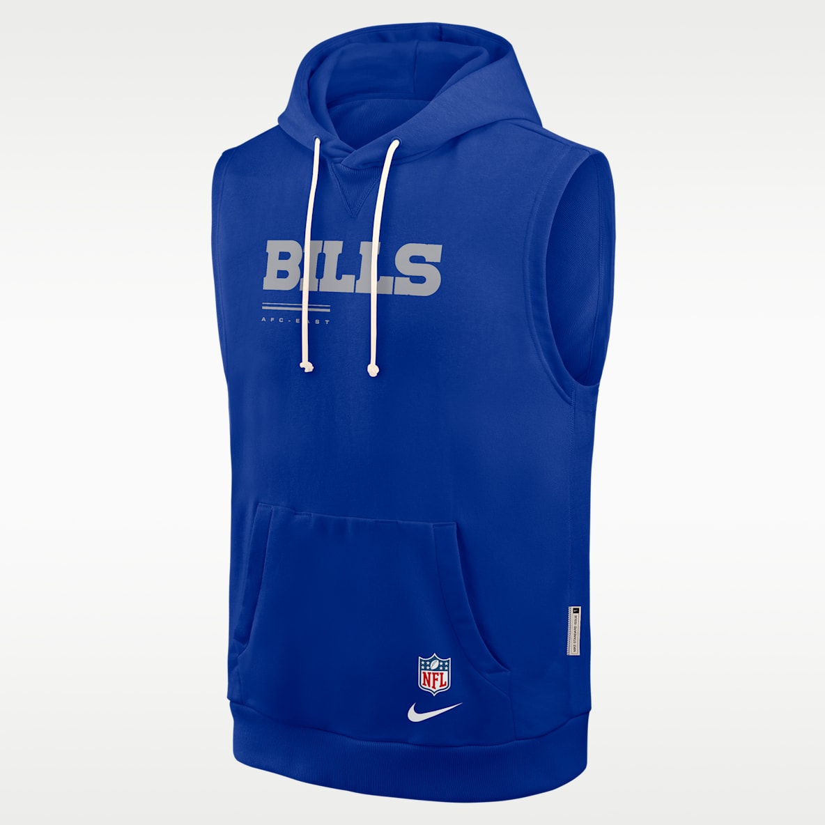 Buffalo Bills Sideline Men's Nike Dri-FIT NFL Sleeveless Pullover Hoodie