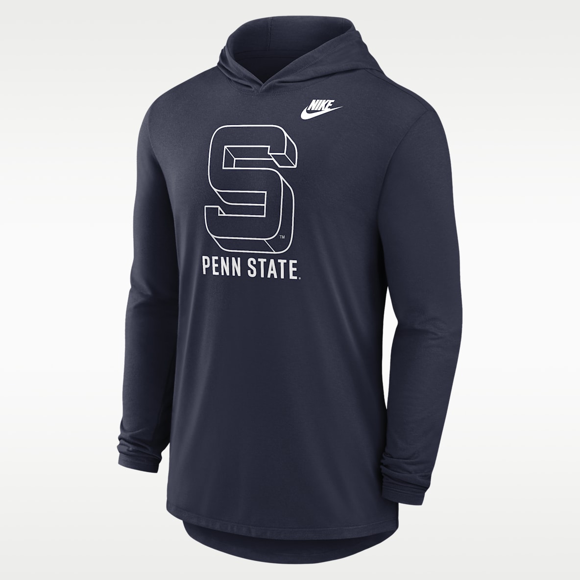 Penn State Legacy Men's Nike Dri-FIT College Long-Sleeve Hooded T-Shirt