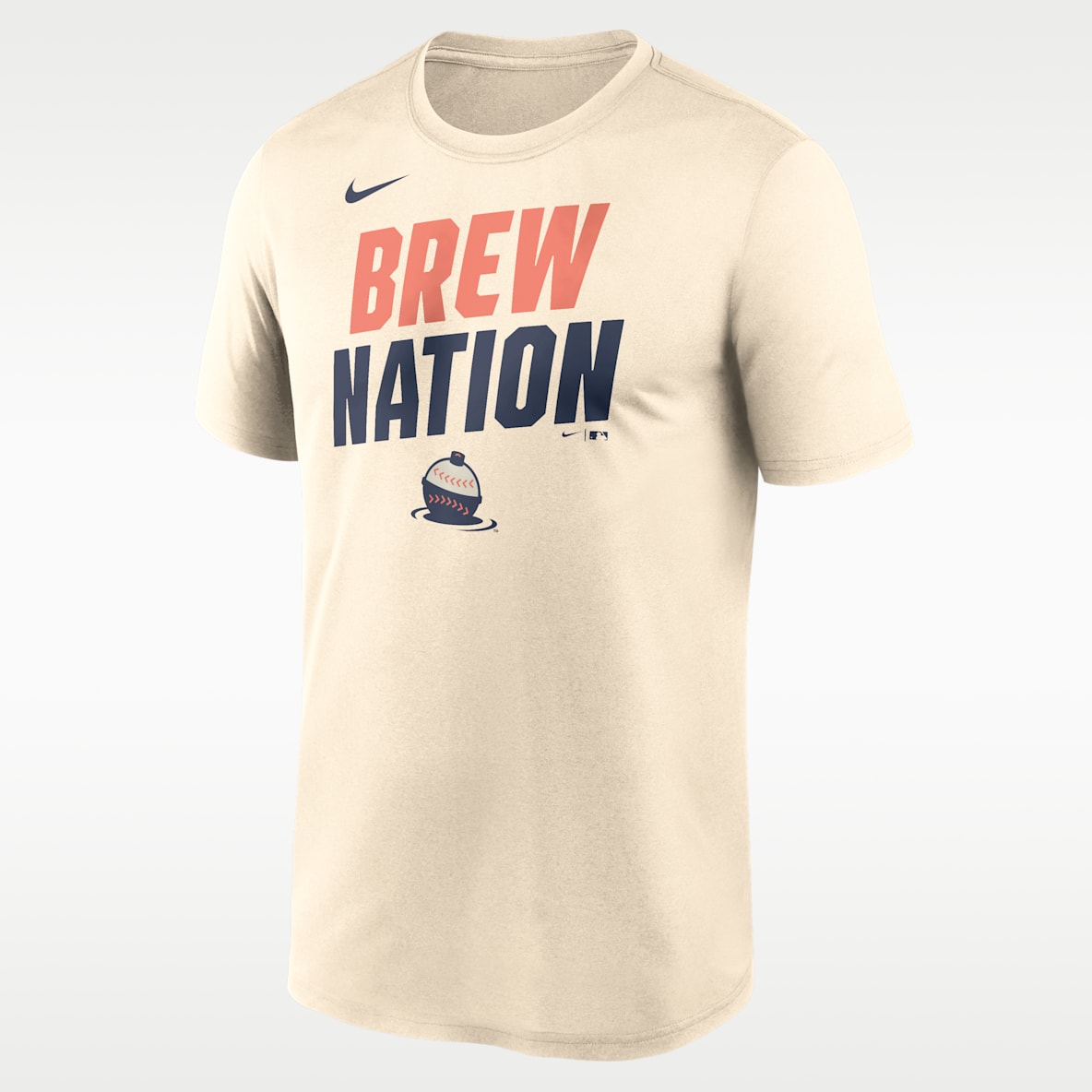 Milwaukee Brewers City Connect Team Phrase Script Men's Nike Dri-FIT MLB T-Shirt