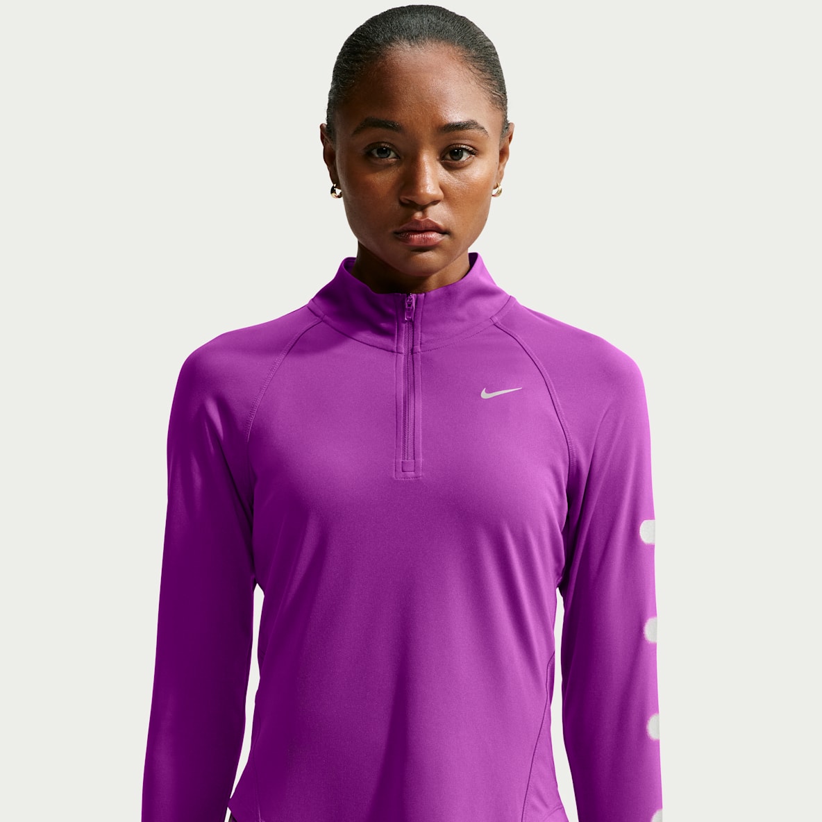 Nike Tempo Flash Haut de running à demi-zip Dri-FIT pour femme