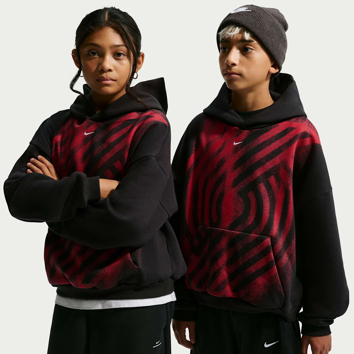 Portland Trail Blazers Big Kids' Nike Basketball Hoodie
