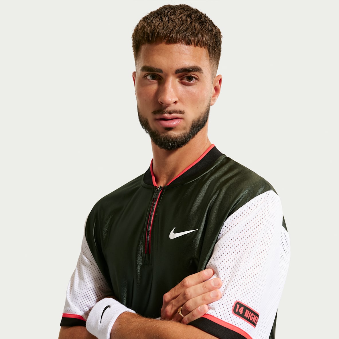 NikeCourt Slam Playera de tenis Dri-FIT Wild para hombre