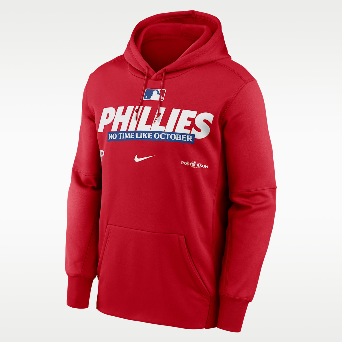 Philadelphia Phillies 2026 Postseason Authentic Collection Men's Nike Therma-FIT MLB Pullover Hoodie