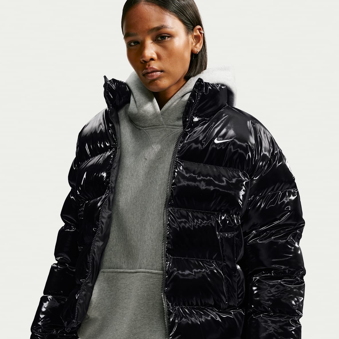 Nike Sportswear Classic Women's Loose Gleamy Therma-FIT Jacket