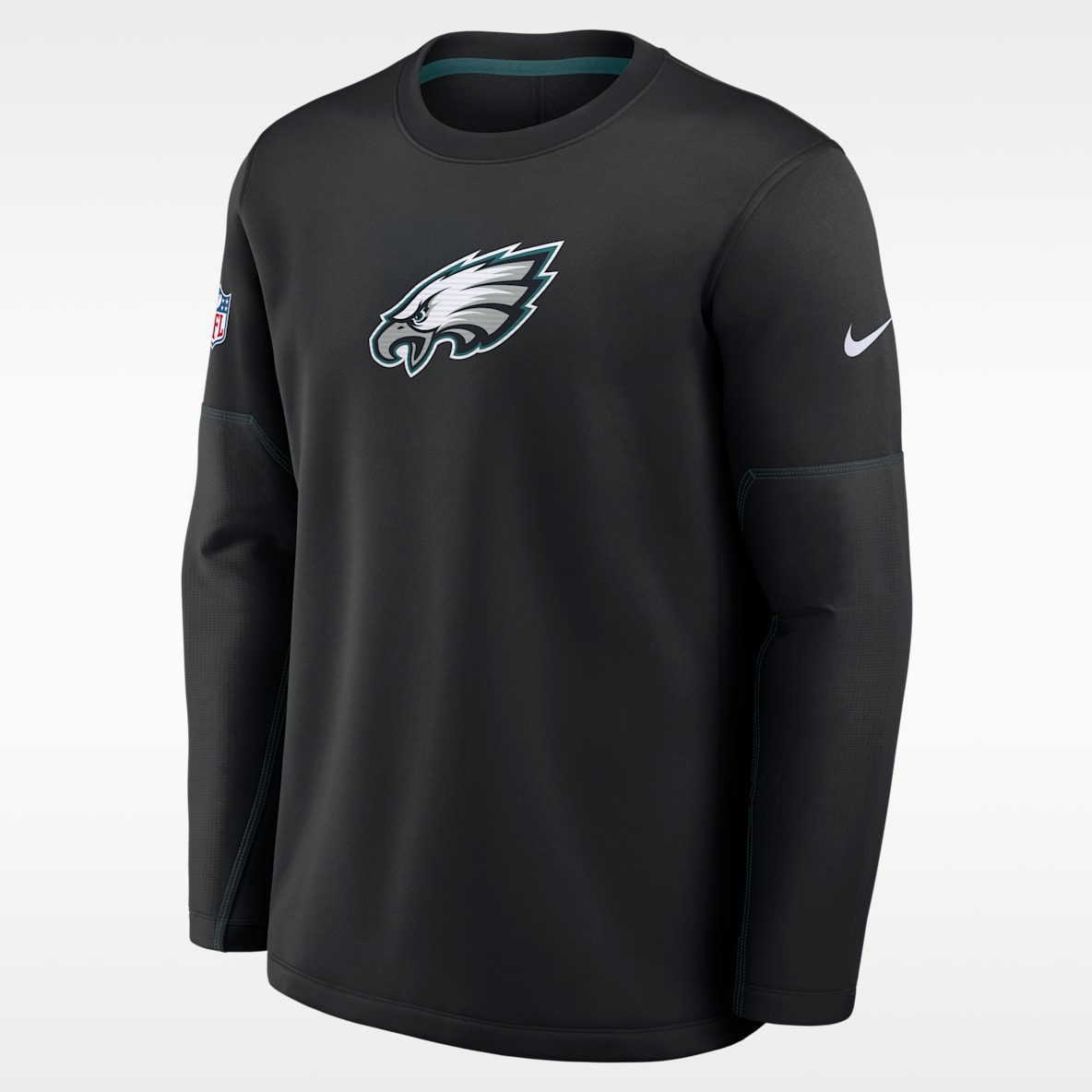 Philadelphia Eagles Sideline Coaches Men's Nike Therma-FIT NFL Long-Sleeve T-Shirt