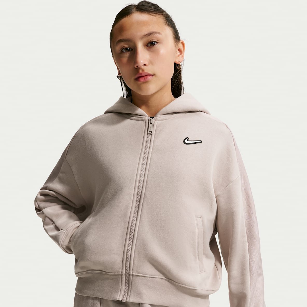 Nike Sportswear Club Fleece Haut de danse à manches longues pour ado (fille)