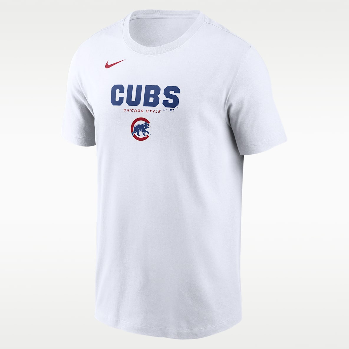 Chicago Cubs Bold Team Name Men's Nike MLB T-Shirt