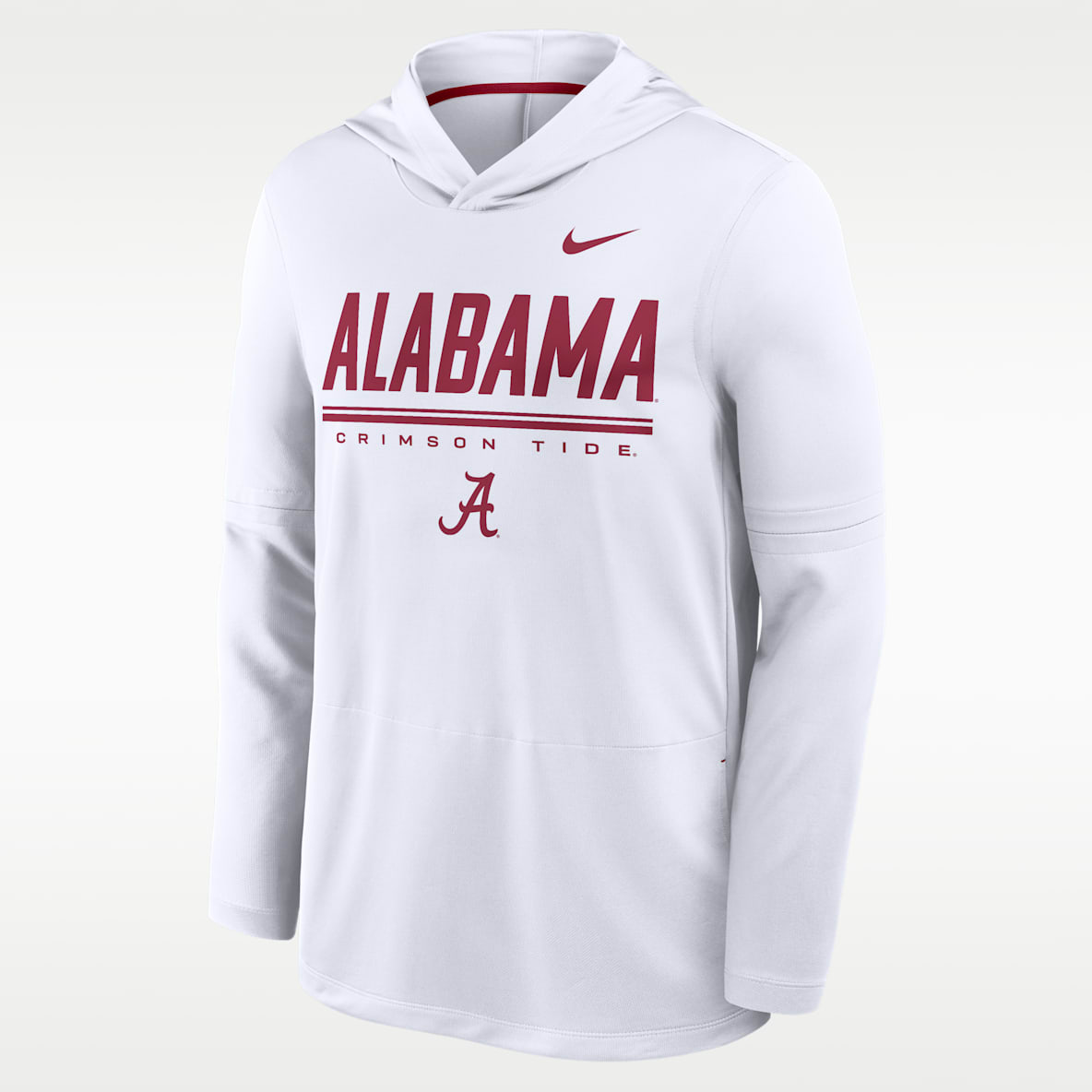Alabama Sideline Men's Nike Dri-FIT College Long-Sleeve Hooded Top