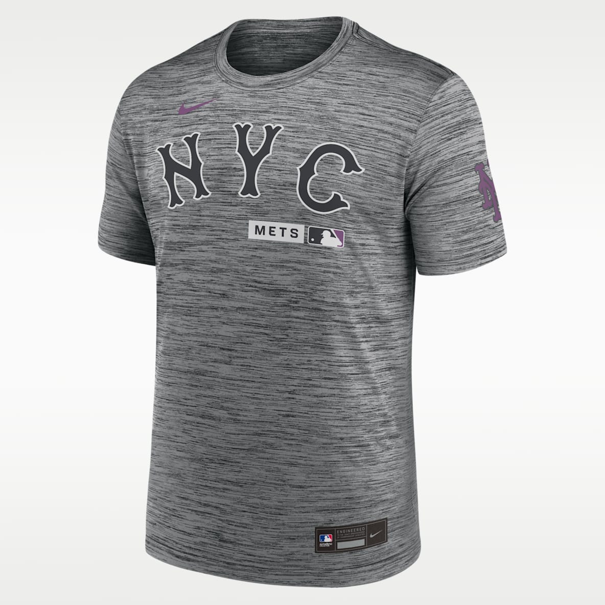 New York Mets City Connect Velocity Playera Nike Dri-FIT de la MLB para hombre