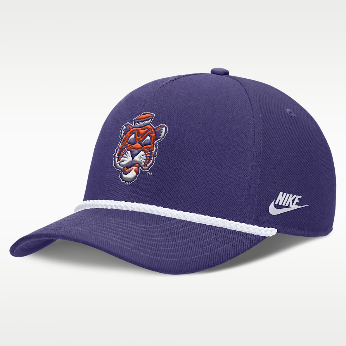 Clemson Legacy Basketball Rope Rise Men's Nike College Adjustable Hat