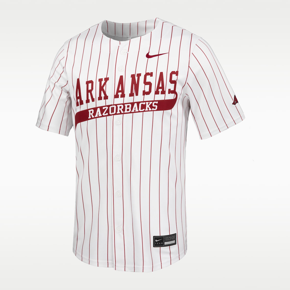Arkansas Pinstripe Big Kids' Nike College T-Shirt