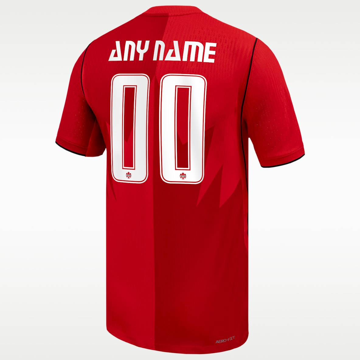 Canada Match Home Men's Nike Dri-FIT Soccer Authentic Custom Jersey By You