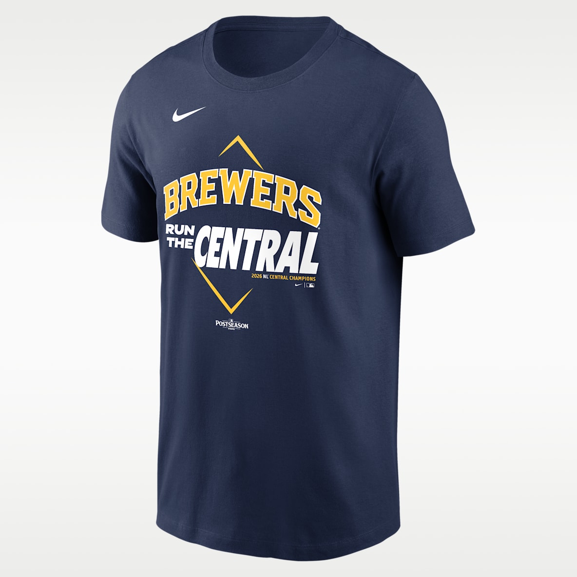 Milwaukee Brewers 2026 NL East Division Champions Men's Nike MLB T-Shirt
