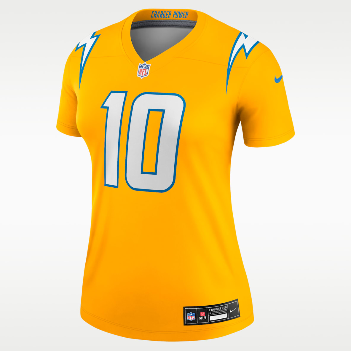 Justin Herbert Los Angeles Chargers Jersey Nike Dri-FIT de la NFL Legend para mujer