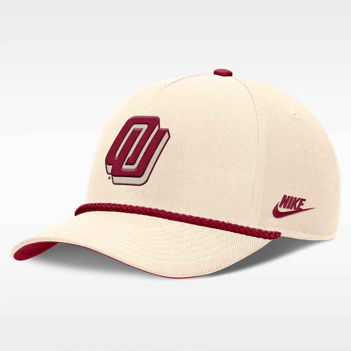 Oklahoma Legacy Vintage Rope Rise Men's Nike College Adjustable Hat
