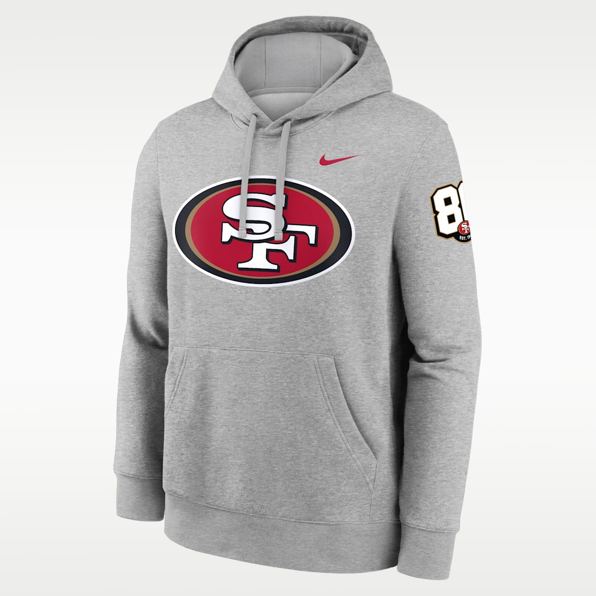 San Francisco 49ers 80th Anniversary Sunday Showdown Club Men's Nike NFL Pullover Hoodie