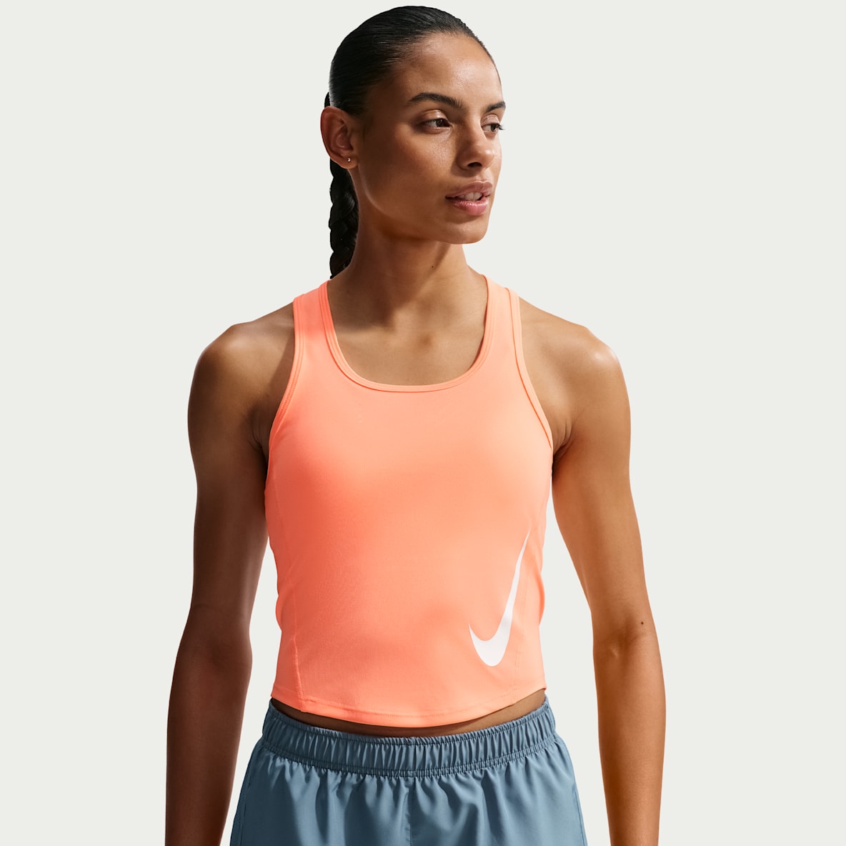 Nike Tempo Swoosh Camiseta de tirantes de correr Dri-FIT para mujer
