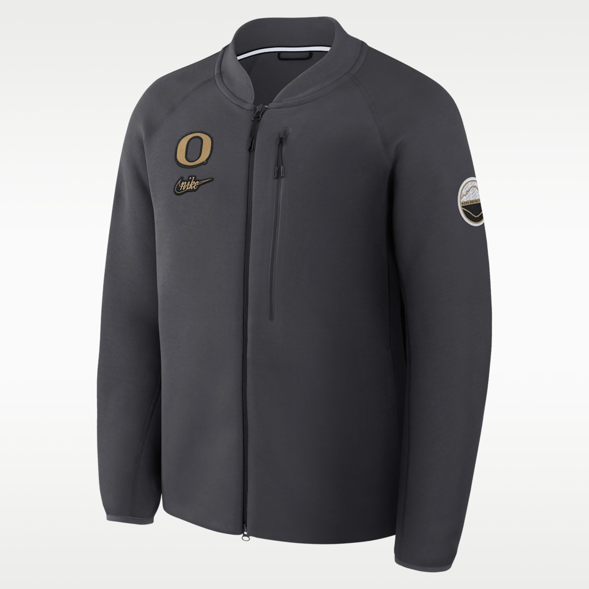 Oregon Tech Fleece Men's Nike College Full-Zip Jacket