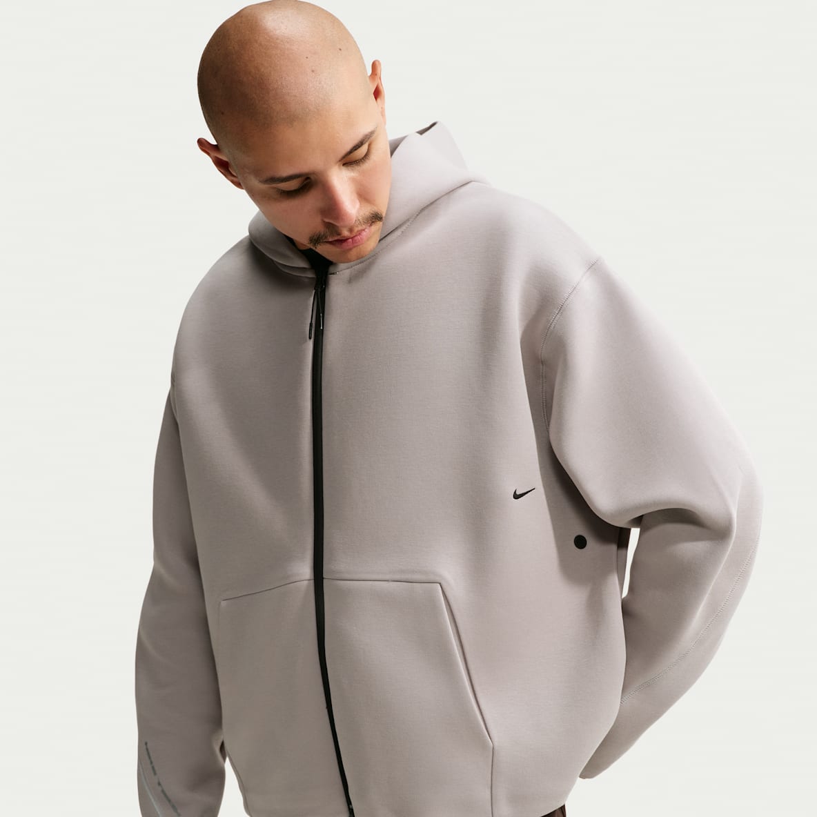 Nike Tech Sudadera con gorro de vellón de cierre completo para hombre