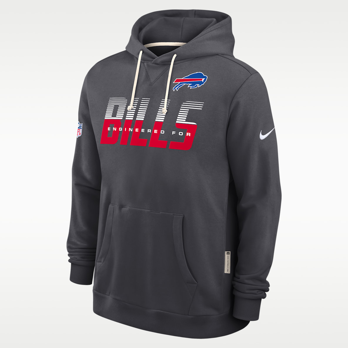 Buffalo Bills Sideline Standard Issue Men's Nike Dri-FIT NFL Pullover Hoodie