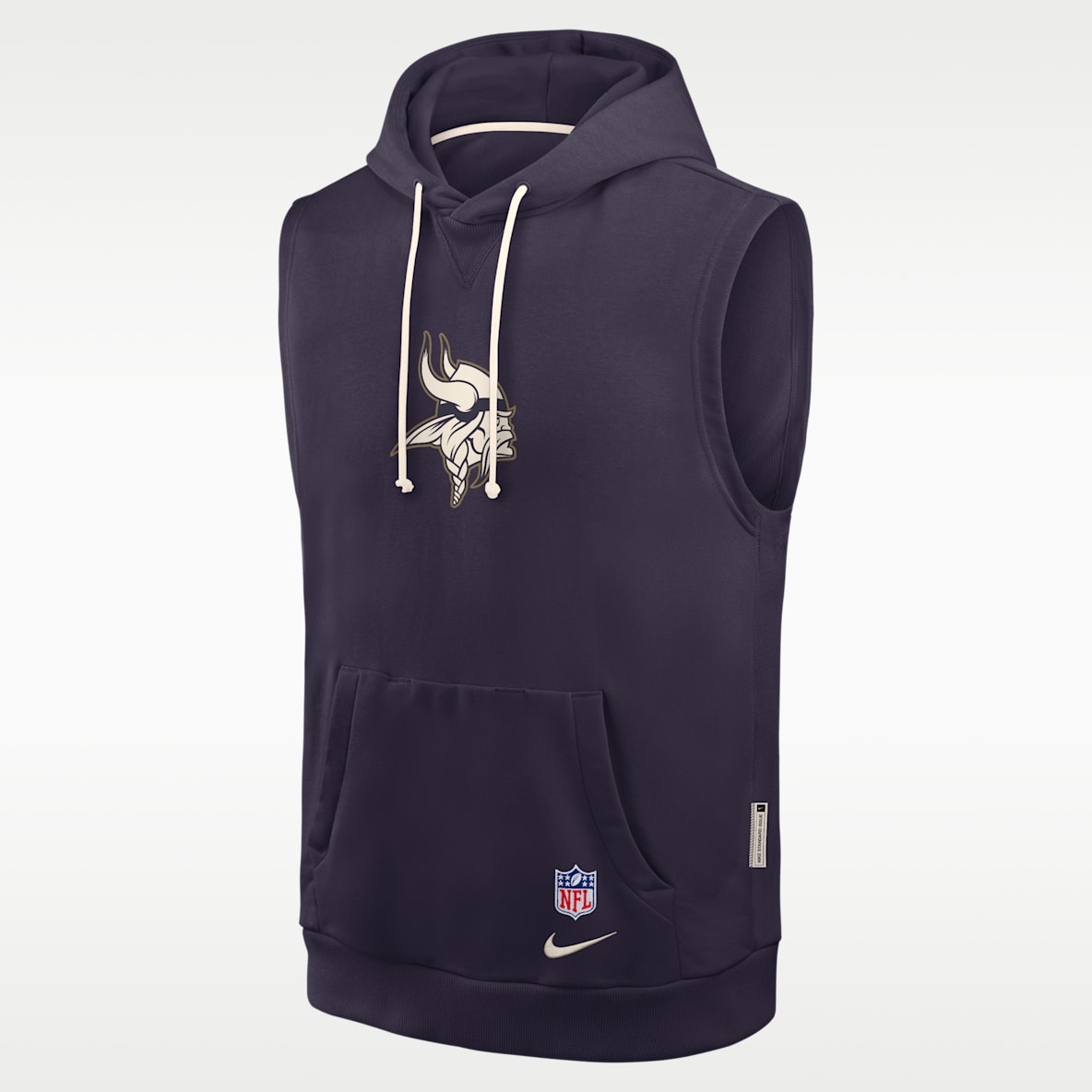 Minnesota Vikings Rivalries Collection Sideline Men's Nike Dri-FIT NFL Sleeveless Pullover Hoodie