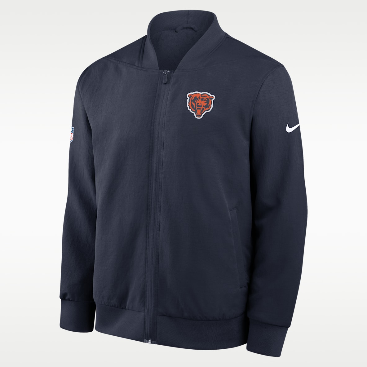Chicago Bears Rivalries Collection Sideline Men's Nike NFL Full-Zip Bomber Jacket