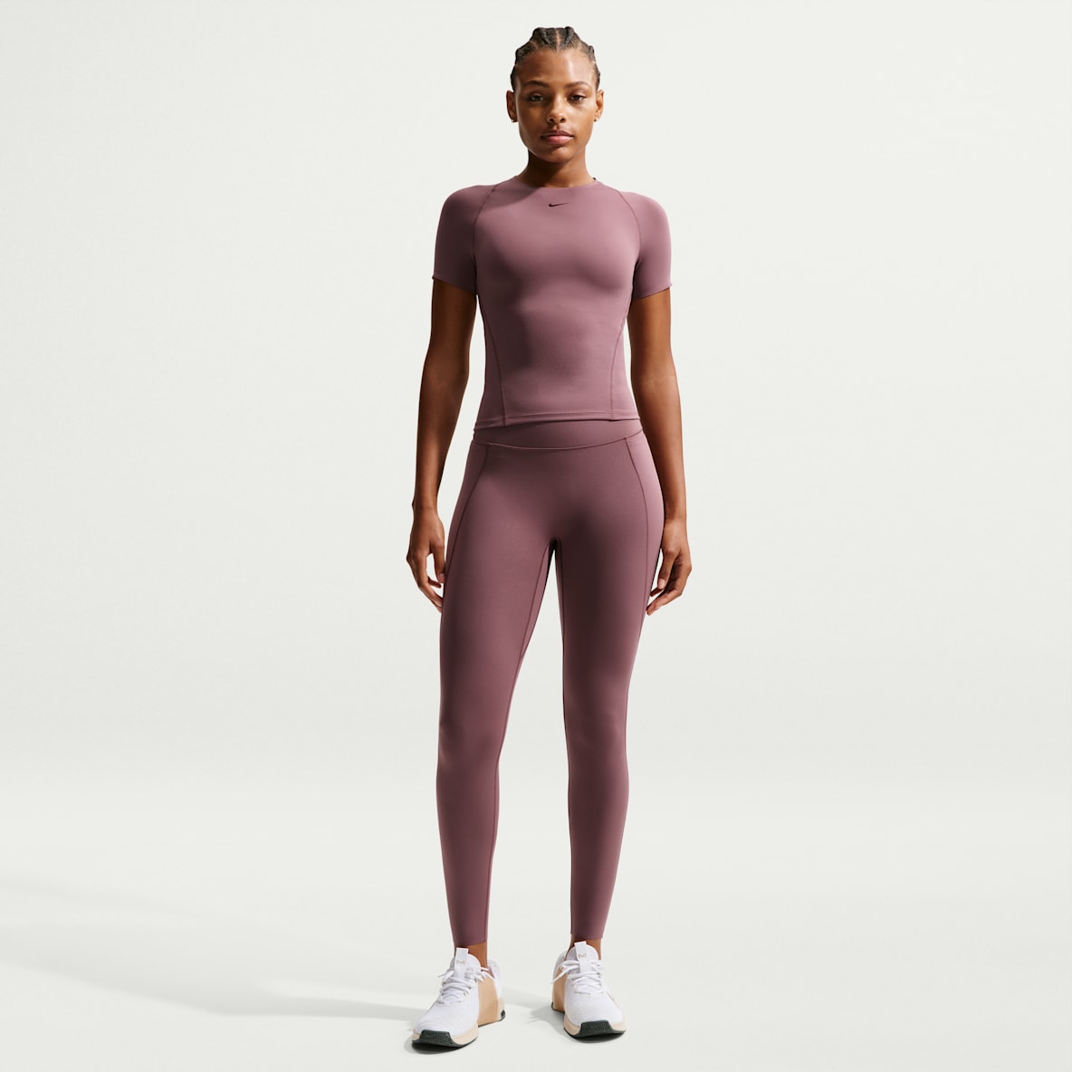 Nike Universa Women's High-Waisted Full-Length Leggings with No Front Seam