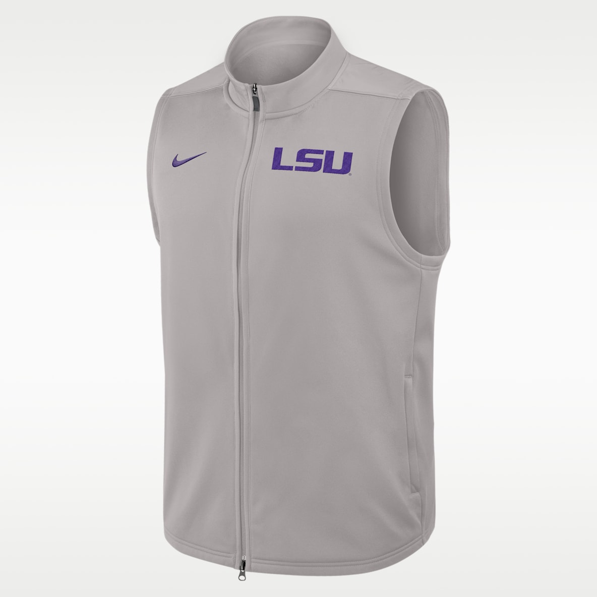 LSU Victory Men's Nike Therma-FIT College Full-Zip Vest