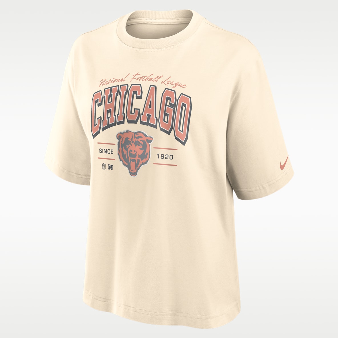 Chicago Bears Vintage Mod Boxy Women's Nike NFL T-Shirt