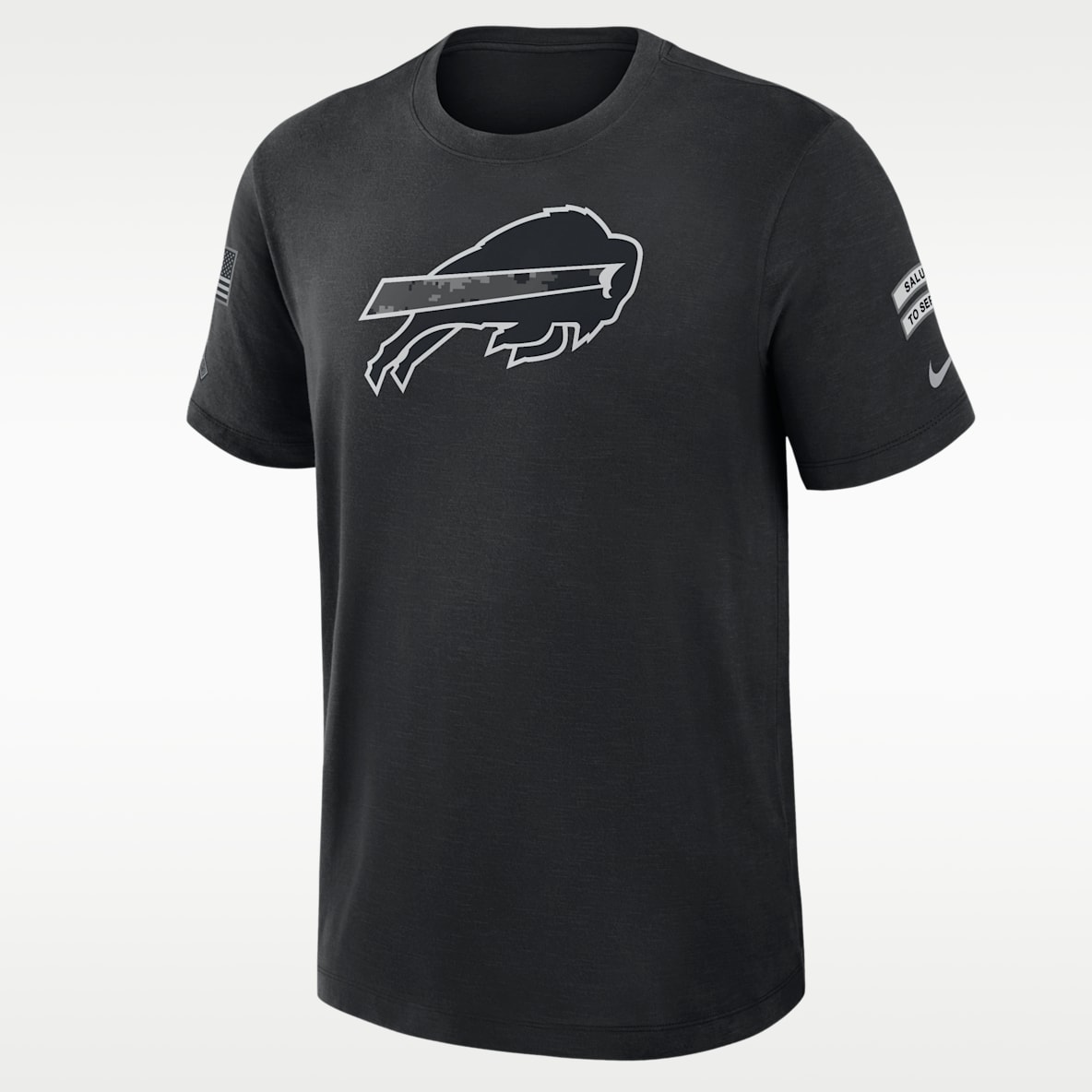 Buffalo Bills Salute to Service Slub Men's Nike Dri-FIT NFL T-Shirt