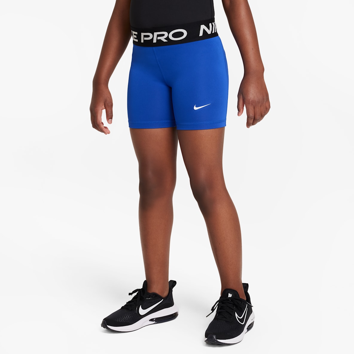 Nike Pro Shorts Dri-FIT de 13 cm para niña talla grande