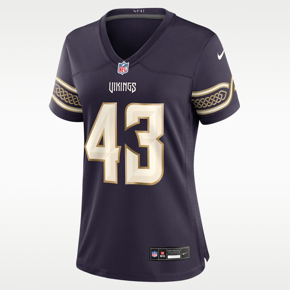 Andrew Van Ginkel Minnesota Vikings Rivalries Collection Women's Nike NFL Game Jersey